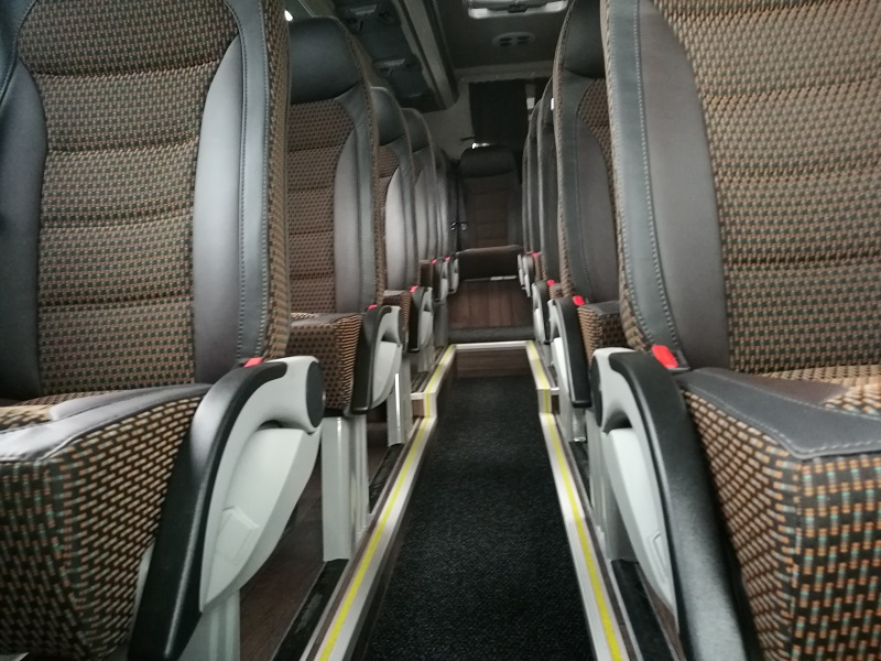 Sièges Sprinter confortables