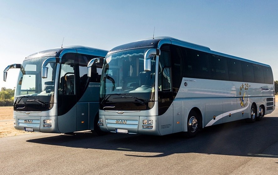 Sièges confortables d'autocar